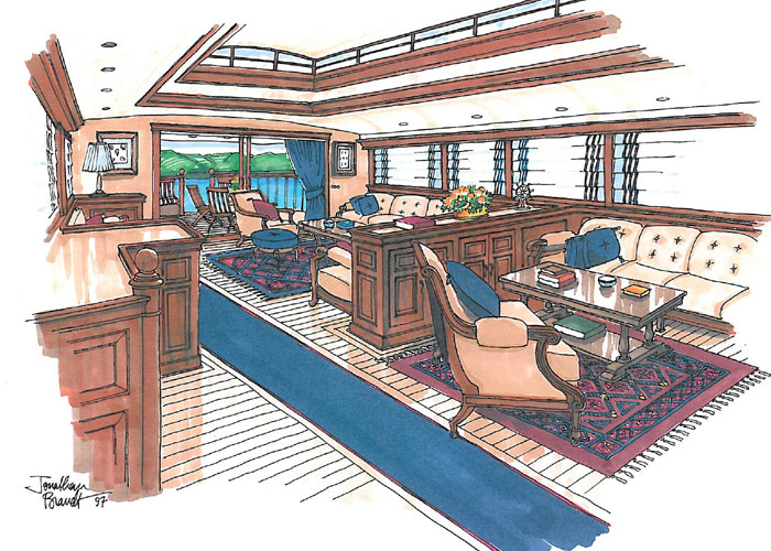 Yacht Saloon